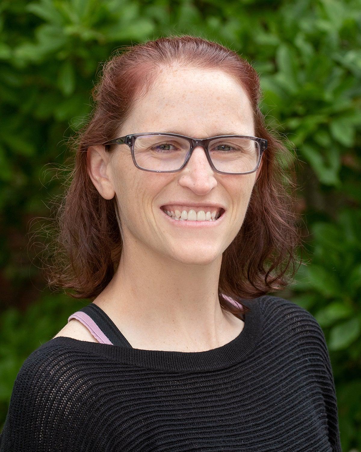 Heather Carlson, University Advancement, faculty/staff, outdoor portrait by Priscilla Grover